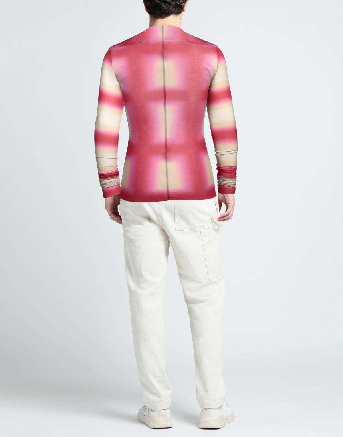 Rick Owens Mens T-shirt Fuchsia