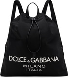 Dolce&Gabbana Black Nylon Backpack