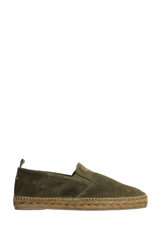 Photo: Castañer Joel T-186 Espadrilles In Green Suede