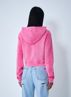 Alexander Wang Logo Motif Zip-Up Sweatshirt