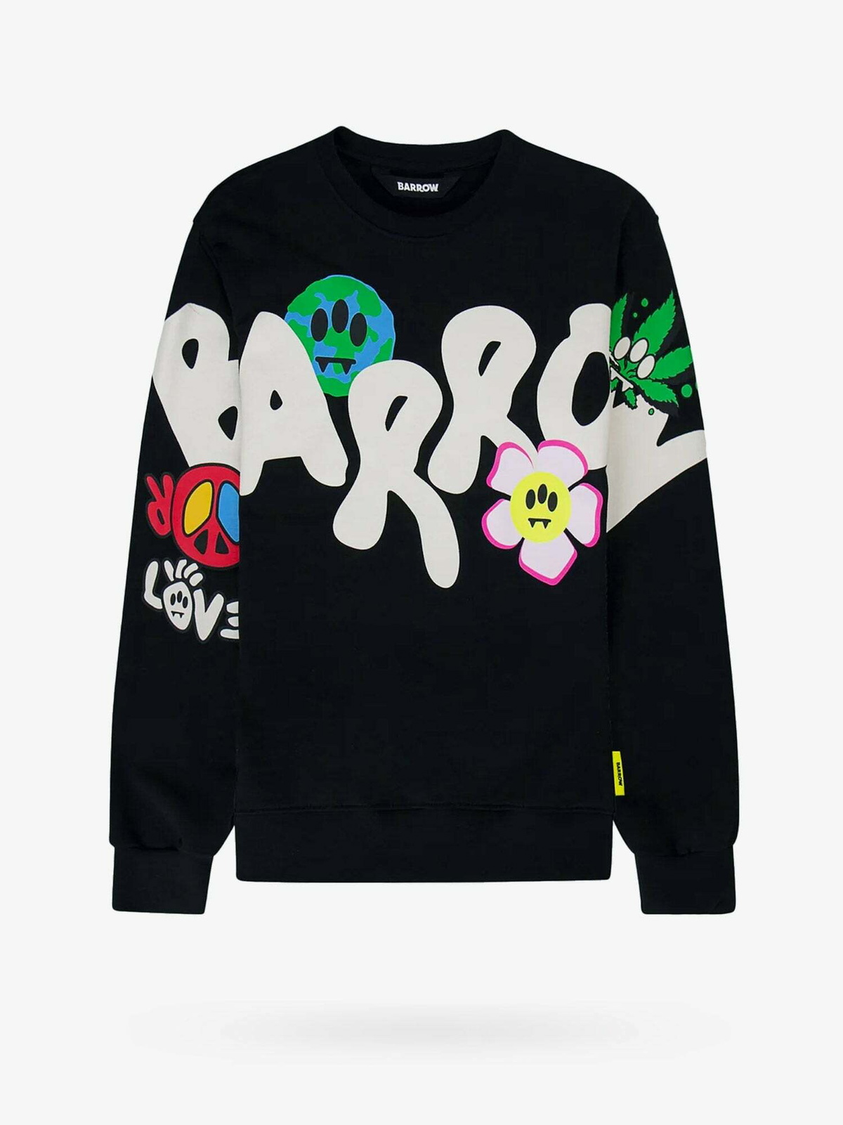 Barrow Sweatshirt Black Mens Barrow