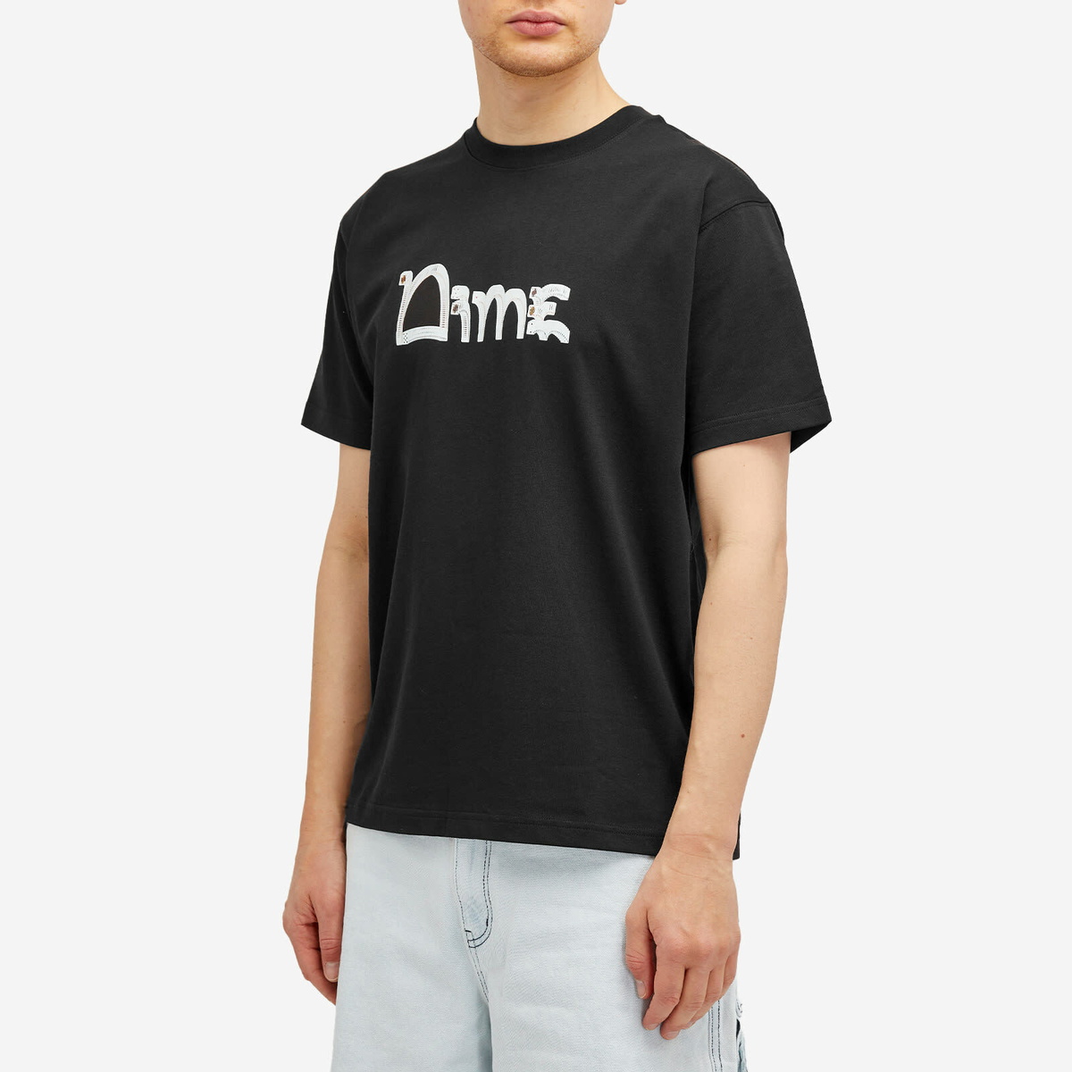 【DIME】 Winner T-Shirt / Black Dime Men's Winner T-Shirt in Black Dime