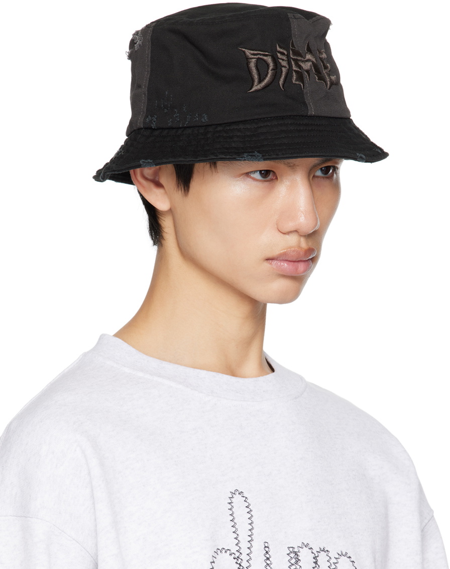 Dime Black Split Bucket Hat Dime