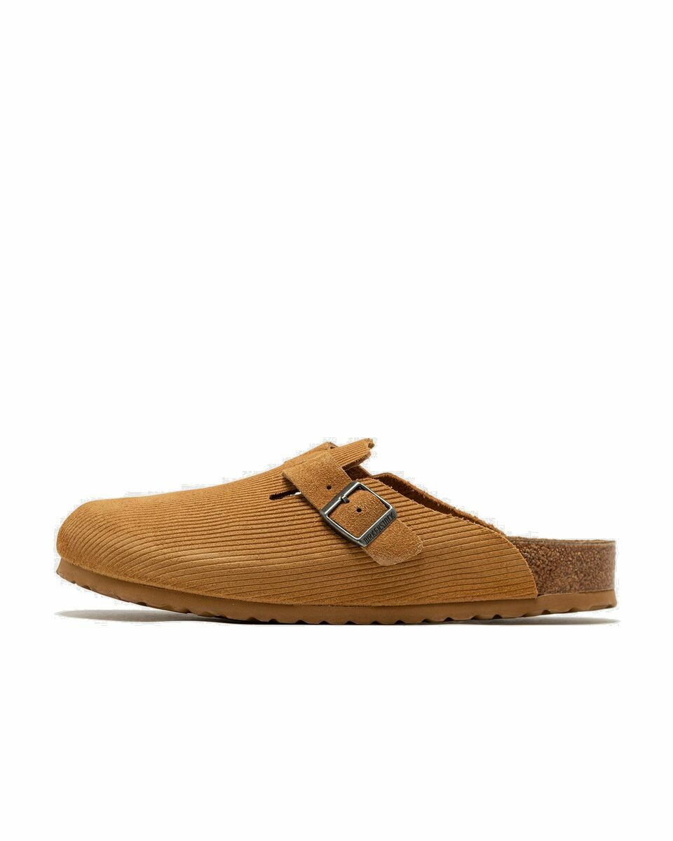 Photo: Birkenstock Boston Vl Brown - Mens - Sandals & Slides