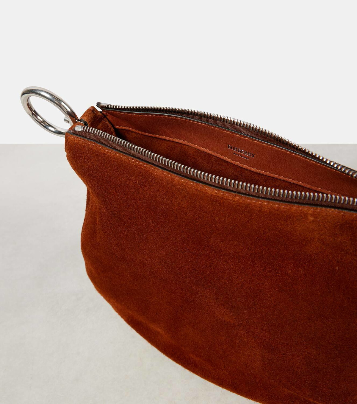 ショルダーバッグ・ポシェット BURBERRY CHOCOLATE SUEDE MEDIUM KNIGHT SHOULDER BAG 24128138_54150588_600.jpg