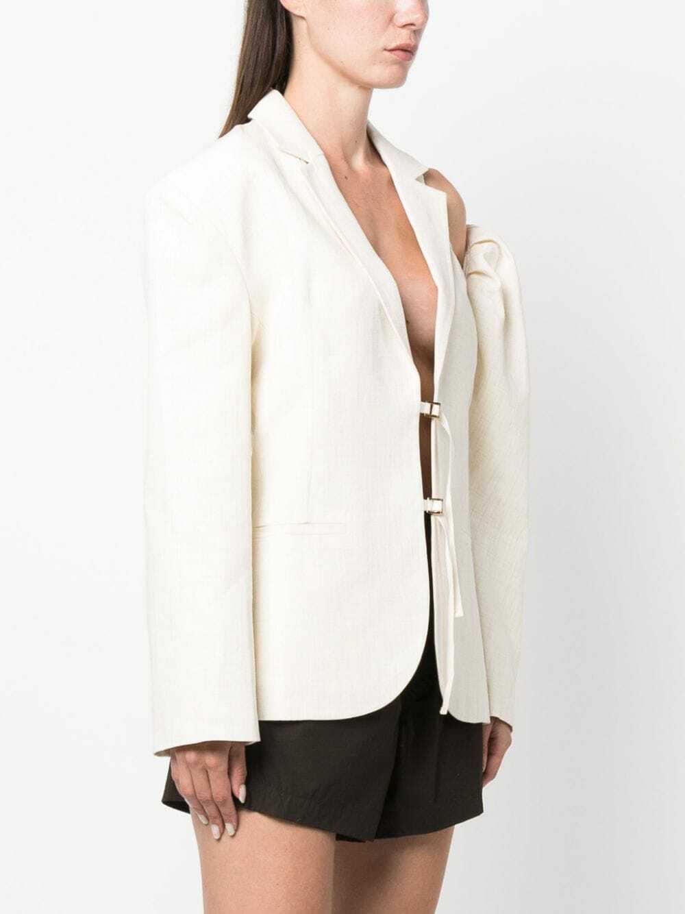 La Veste Galliga Wool Cutout Jacket