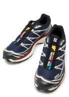 Salomon XT-6 Panelled Mesh Sneakers Black