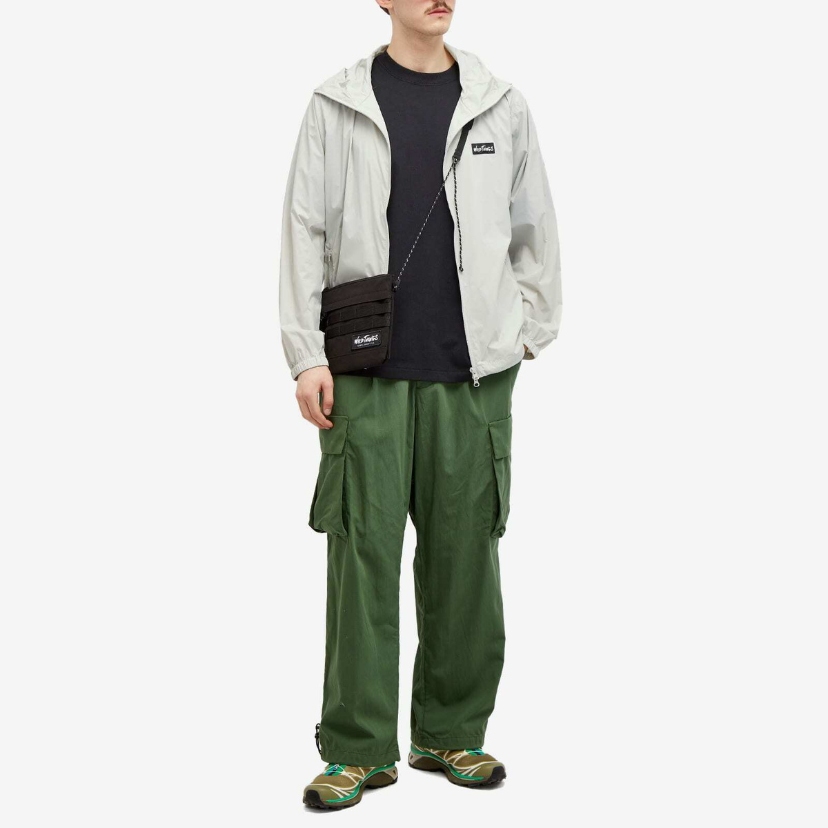 Wild Things Men's Military Sacoche in Black 