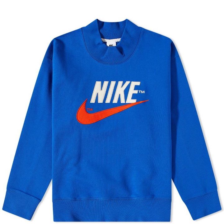 Photo: Nike Retro Logo Mockneck Sweat