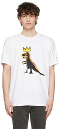 Converse White Jean-Michel Basquiat Edition Dino T-Shirt