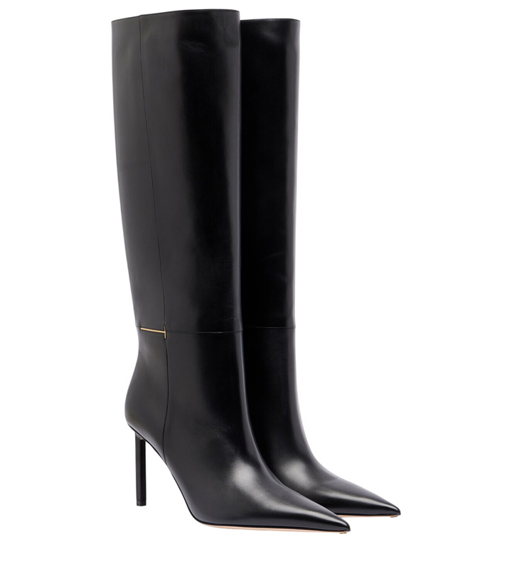 Photo: Tom Ford Julianne 85 leather knee-high boots