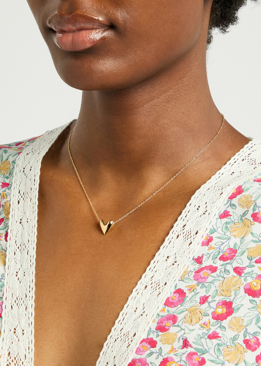 Otiumberg Roscida Heart Necklace - Gold - One Size
