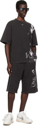Off-White Black Blurred Mary Skate T-shirt