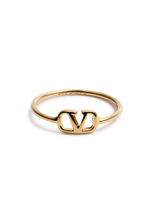 Photo: Valentino Garavani VLogo Ring Gold
