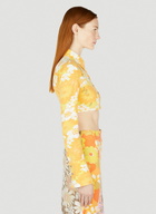 Rave Review Sommar Flower Cropped Shirt