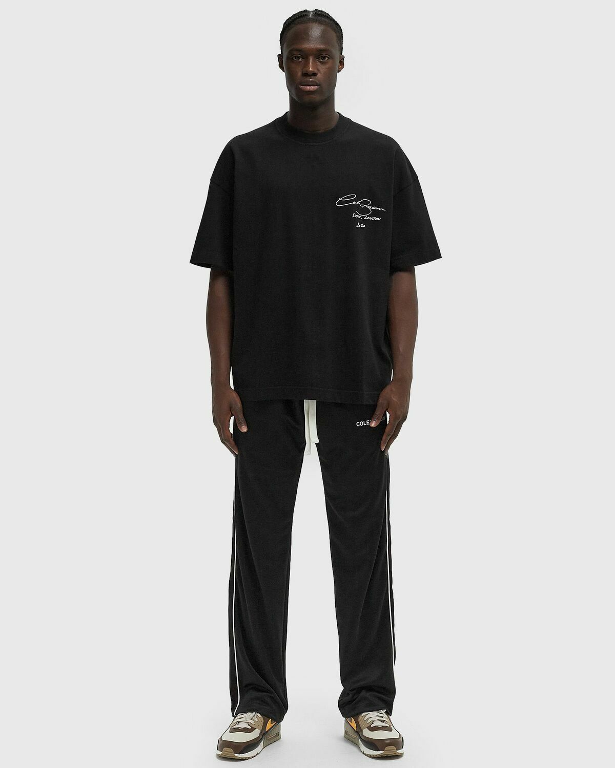Cole Buxton SIGNATURE T-SHIRT Black Mens Shortsleefe