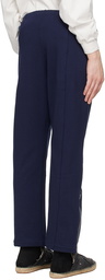 Kuro Navy Side Zip Lounge Pants