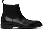 BOSS Black Leather Chelsea Boots