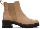 See by Chloé Beige Mallory Chelsea Boots