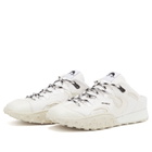 Marine Serre Women's Suede Leather Ms Rise Tyko Mule in White