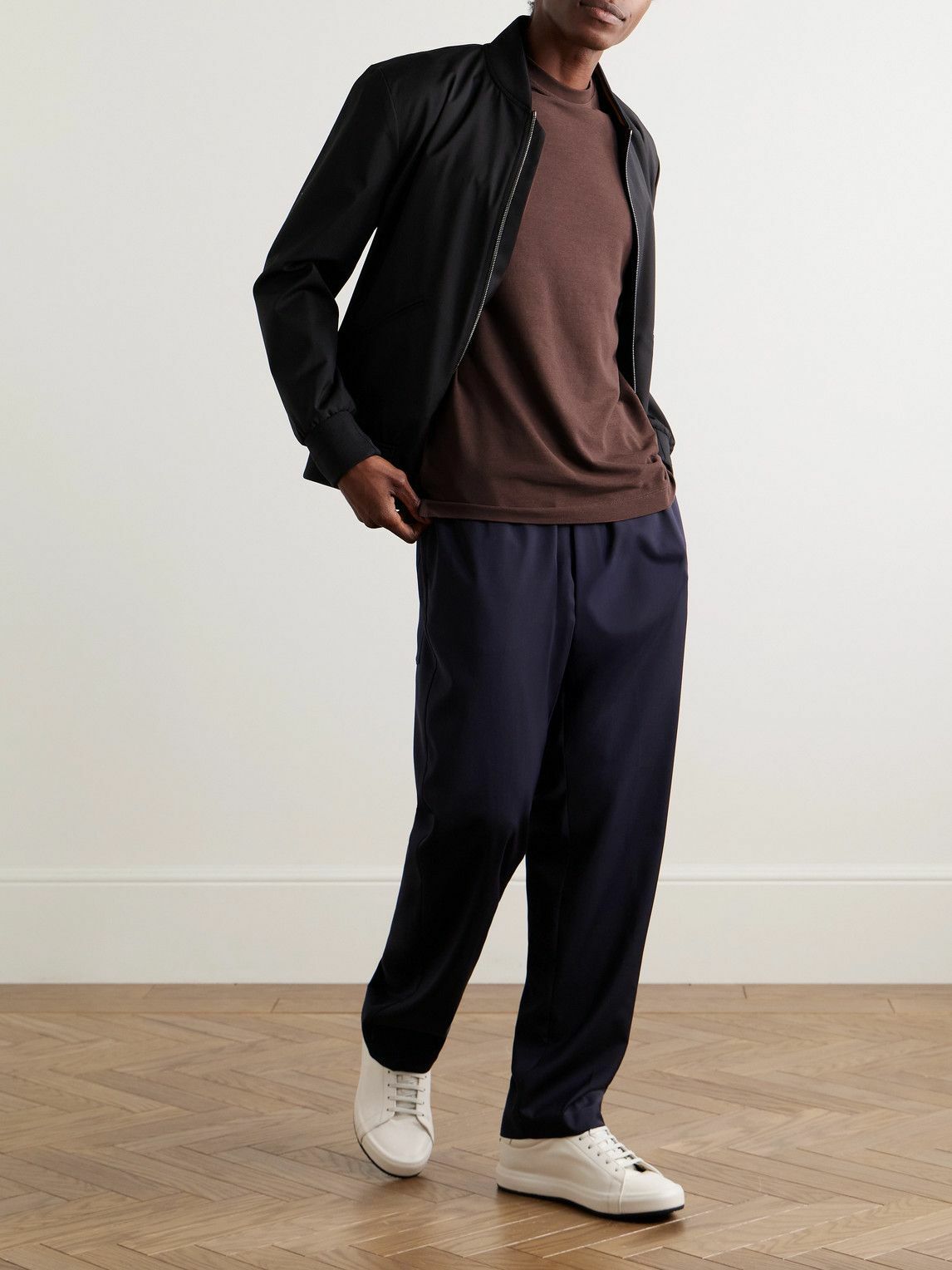 Incotex - Incotex Zanone Slim-Fit IceCotton T-Shirt - Brown