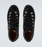 Junya Watanabe Paraboot calf hair lace-up boots
