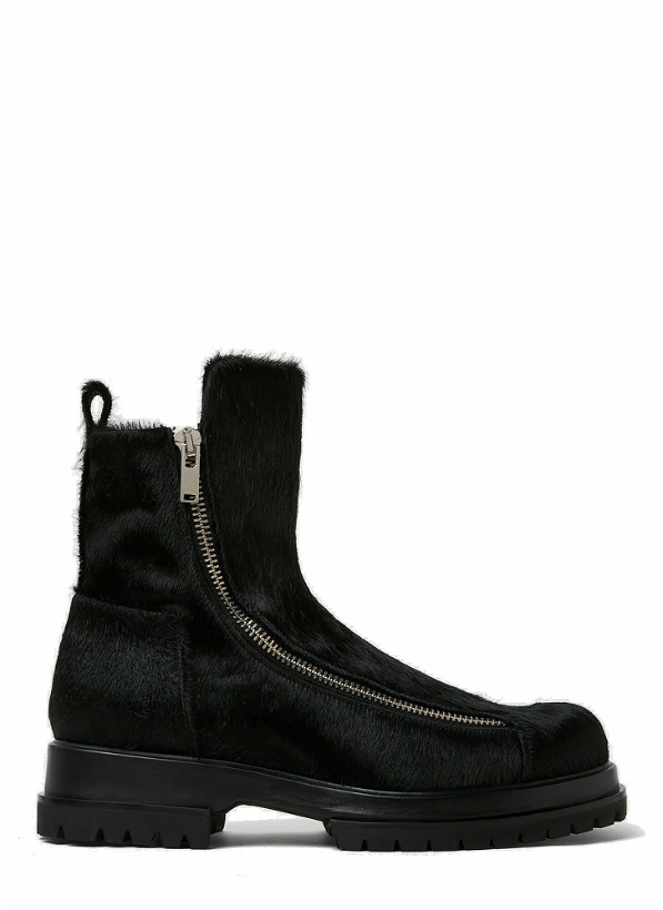 Photo: Side Zip Ankle Boots in Black