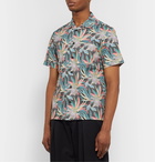 Monitaly - Camp-Collar Printed Cotton Shirt - Multi