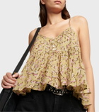 Marant Etoile Lirhetta cotton voile camisole