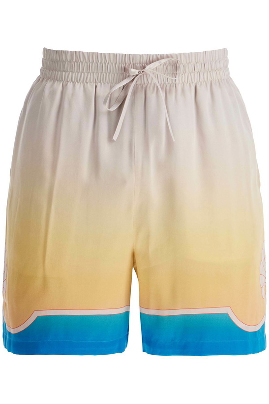 Photo: Casablanca Larc Coloré Silk Shorts