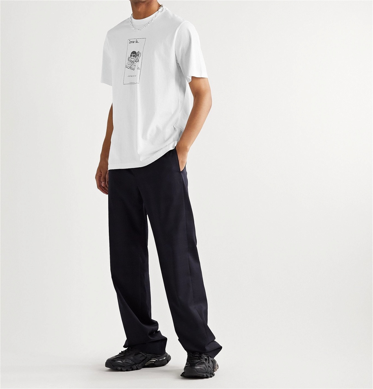 Vetements - Minikim Holland B.V. Printed Cotton-Jersey T-Shirt - White ...