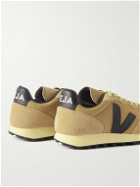 Veja - Rio Branco Leather and Rubber-Trimmed Alveomesh and Suede Sneakers - Brown