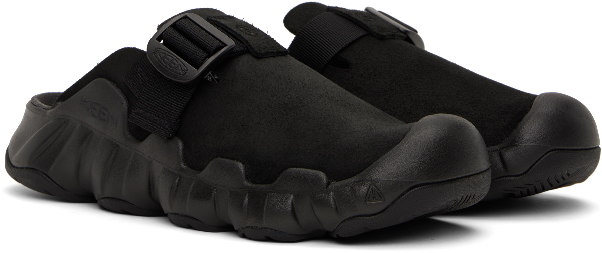 KEEN Black Hyperport Leather Clog