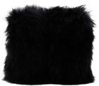 We11done Black Fur Moccasin Boots