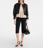 Chloé Virgin wool crêpe capri pants
