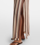 Melissa Odabash Mariah knitted maxi dress