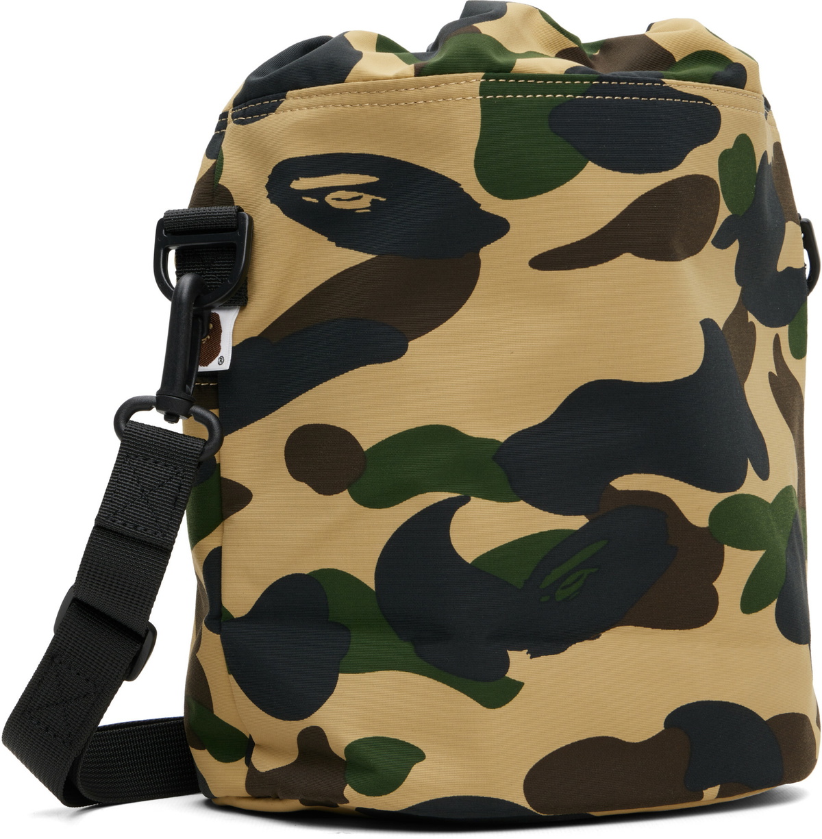 BAPE Beige 1st Camo Drawstring Bag