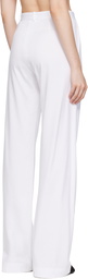MARIE ADAM-LEENAERDT White Classic Trousers