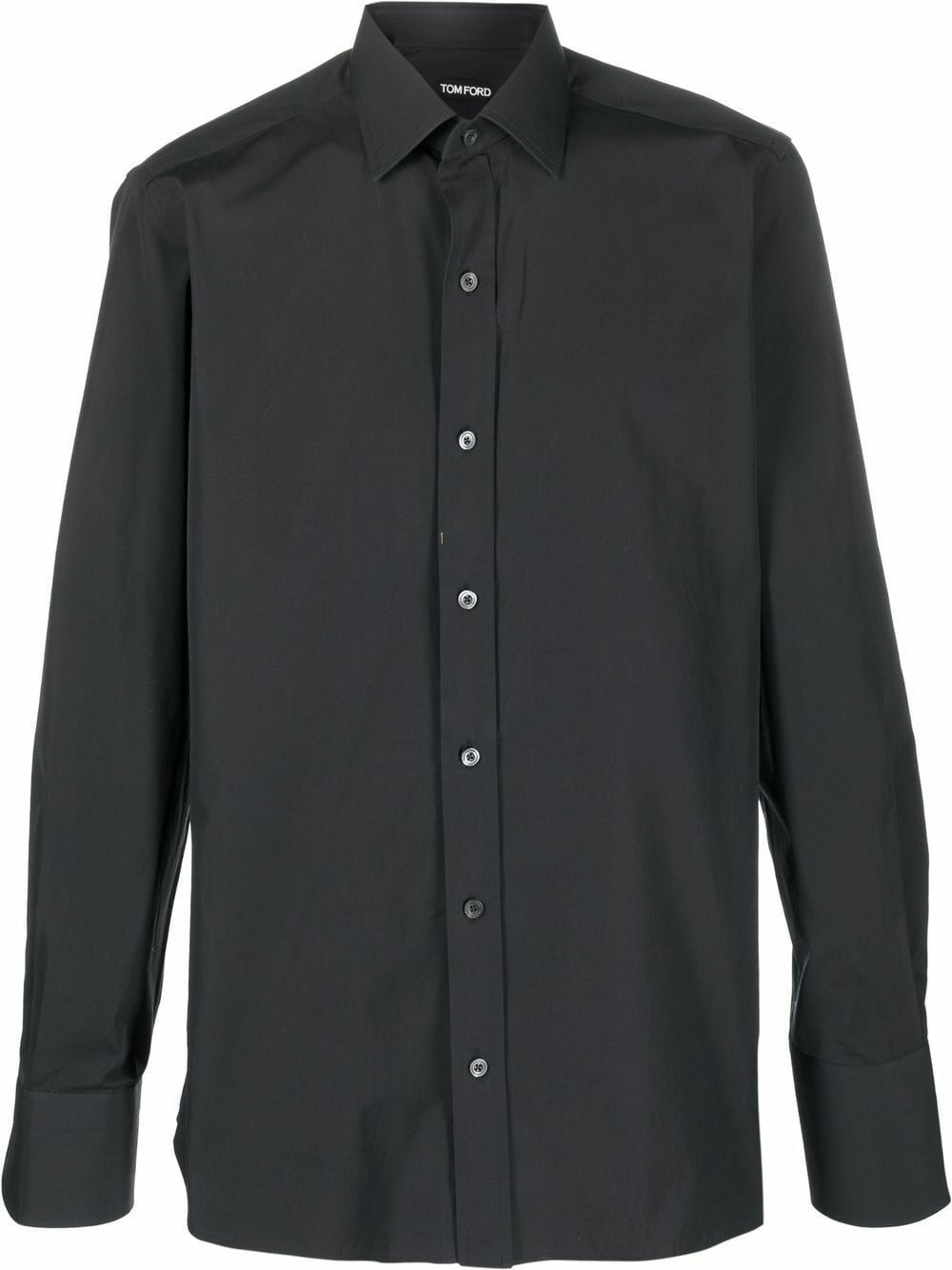 TOM FORD Black Long Sleeved Cotton Shirt TOM FORD