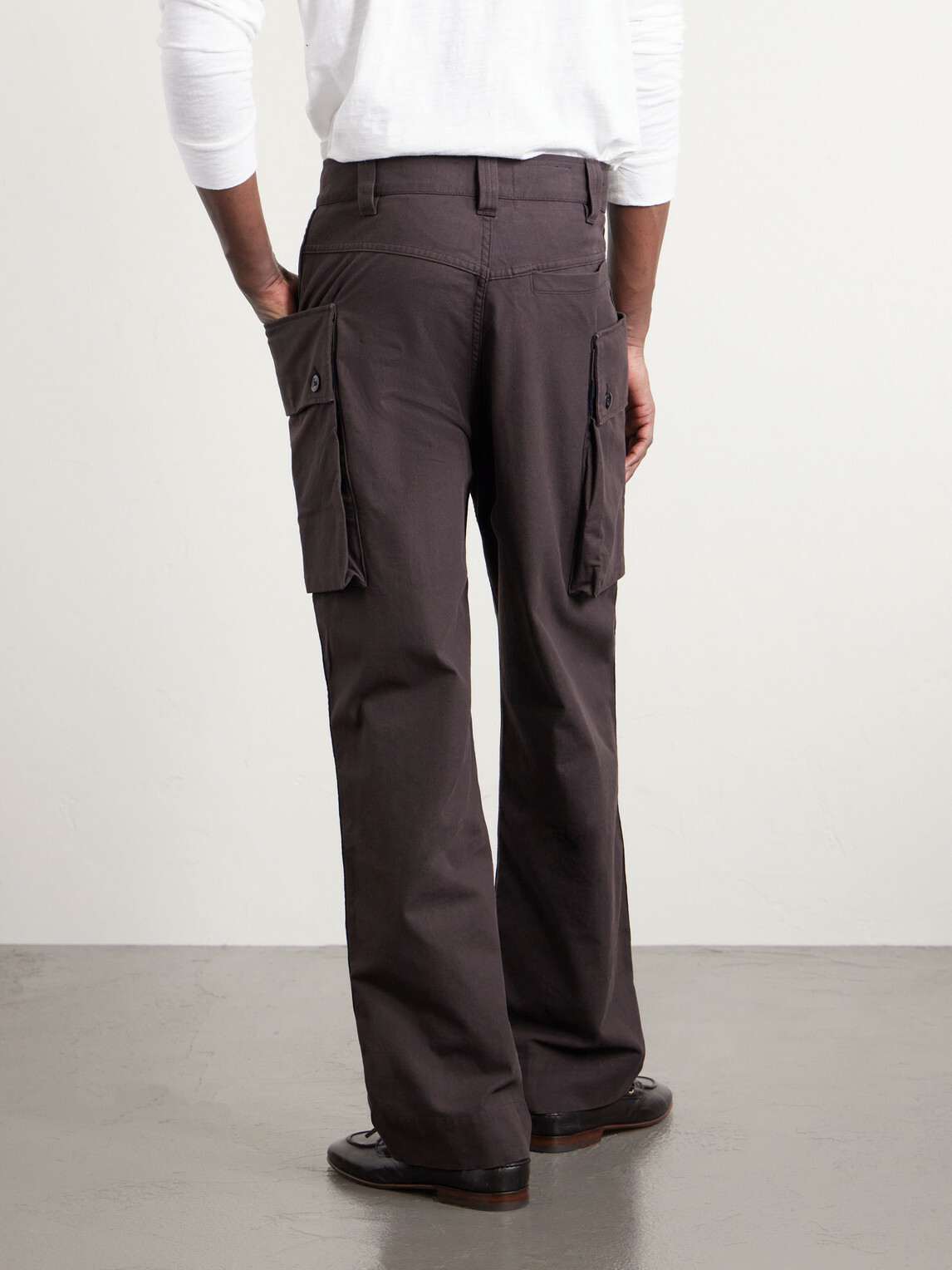 Margaret Howell - Straight-Leg Cotton-Twill Cargo Trousers - Brown