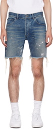 John Elliott Blue Bozeman Denim Shorts