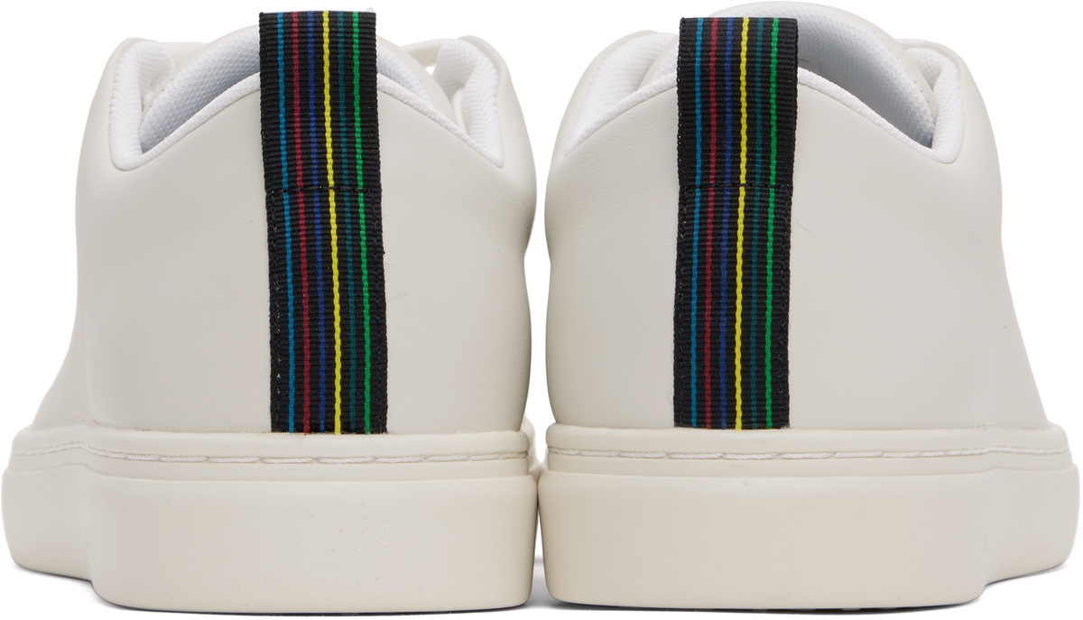 PS by Paul Smith Off-White Leather Lee Sneakers