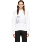 Calvin Klein 205W39NYC White American Flag Sweatshirt