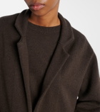 Lisa Yang Amie single-breasted cashmere coat