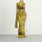 Ottolinger Women's Shifted Sleeve Gown in Tie Dye