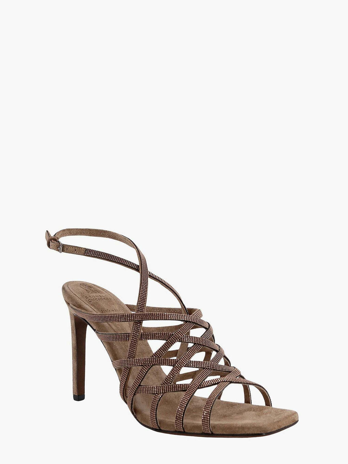 Brunello Cucinelli Sandals Beige Womens Brunello Cucinelli