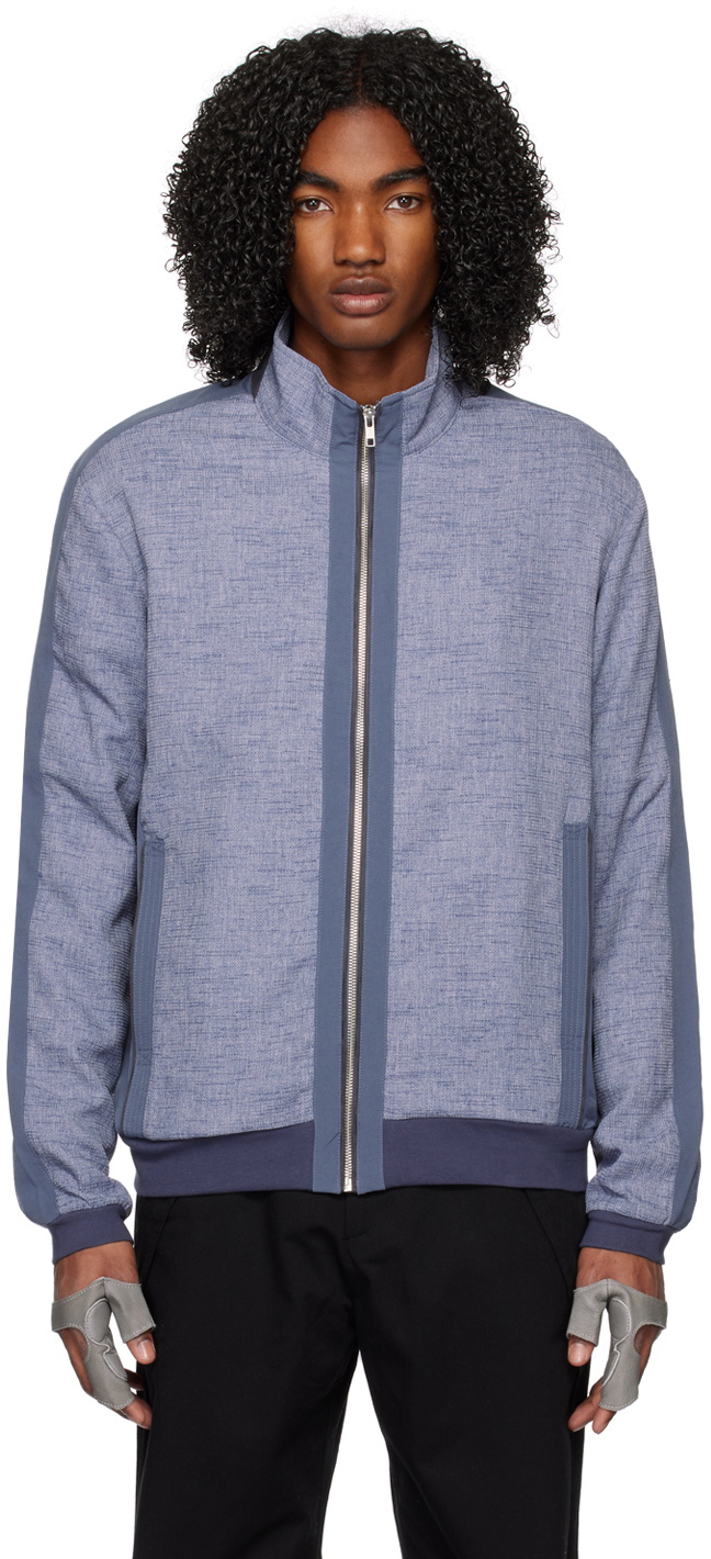 Reversible Wool & Nylon Scritto Bomber