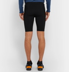 DISTRICT VISION - Speed Tight Stretch Tech-Shell Running Shorts - Black