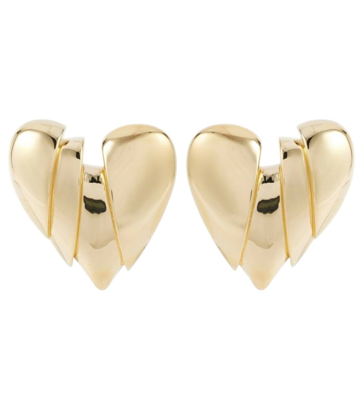 Photo: Amina Muaddi Heartbreaker earrings