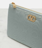 Valentino Garavani VLogo Signature Small embellished pouch